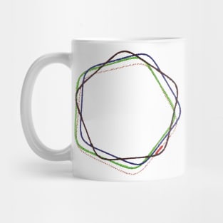 imperfect Spirograph no. 1 Mug